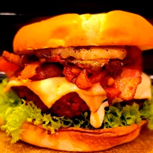 La hamburguesa Down & Not Out